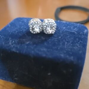 Elegant Silver Stud Earrings